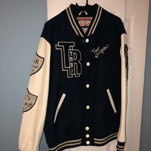True religion varsity jacket